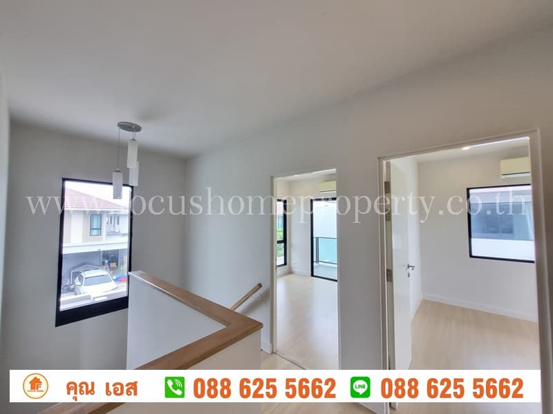 ขาย บ้านแฝด หลังมุม หมู่บ้านอณาสิริ บางใหญ่